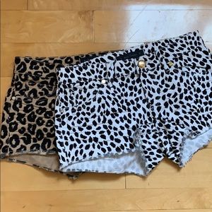 Juicy Couture Animal Print Short Combo